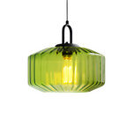 Retro Colored Glass Pendant Lamp