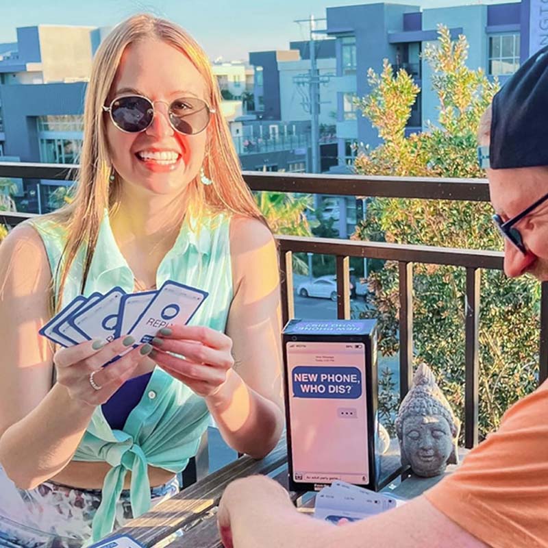 Fun Offline Text Messages Party Game