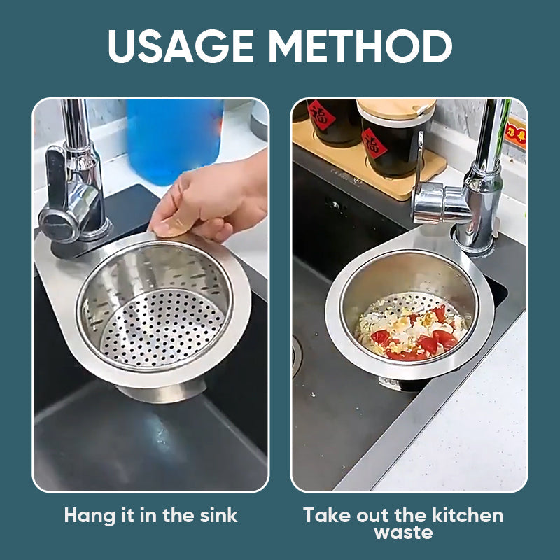 Stainless Steel Swan Sink Drain Basket