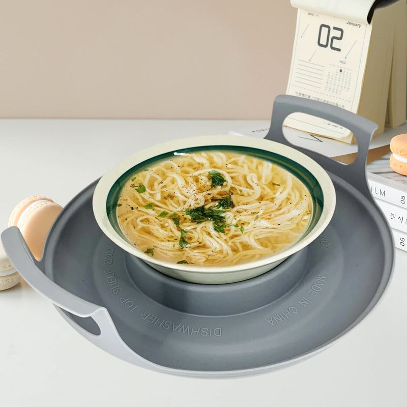Microwave handle holder