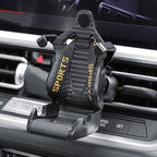 Racing seat with seatbelt