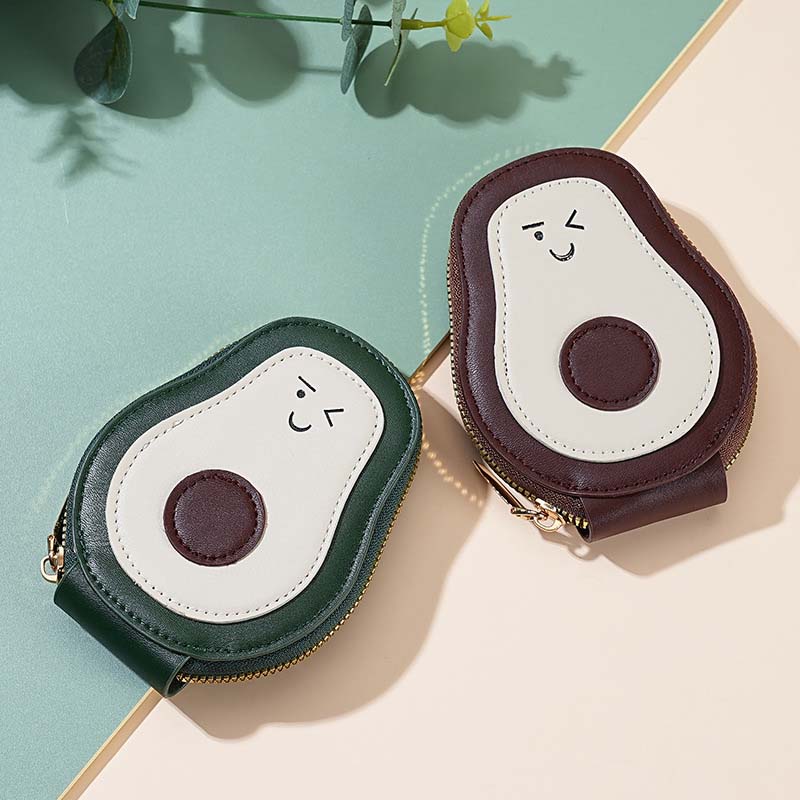 Avocado-shaped multifunctional card holder