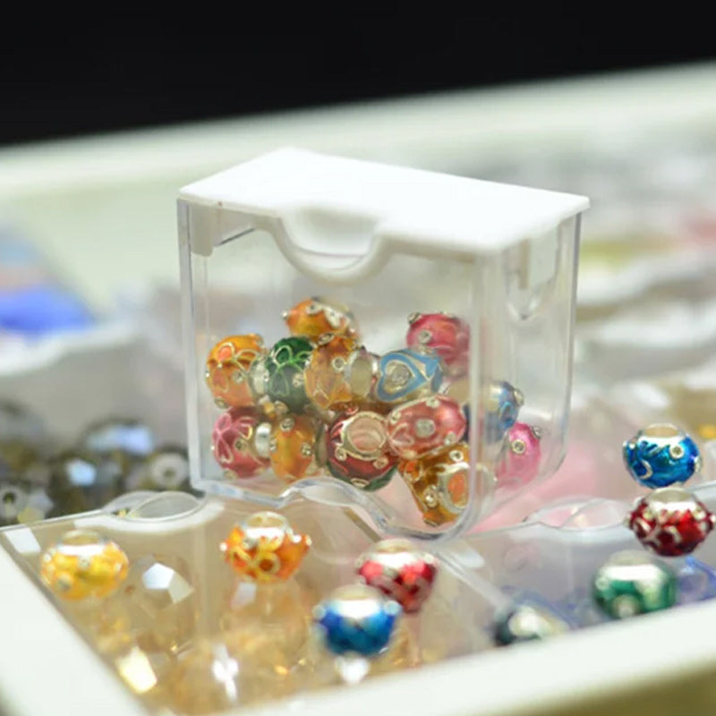 Nail Art Box DIY Beads Jewelry Storage Box