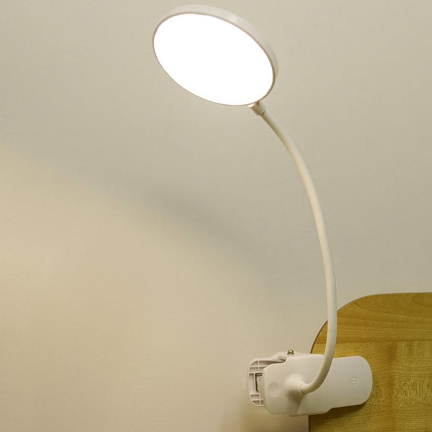 Simple LED Clip Desk Lamp rechargeable Eye Protection Night Light