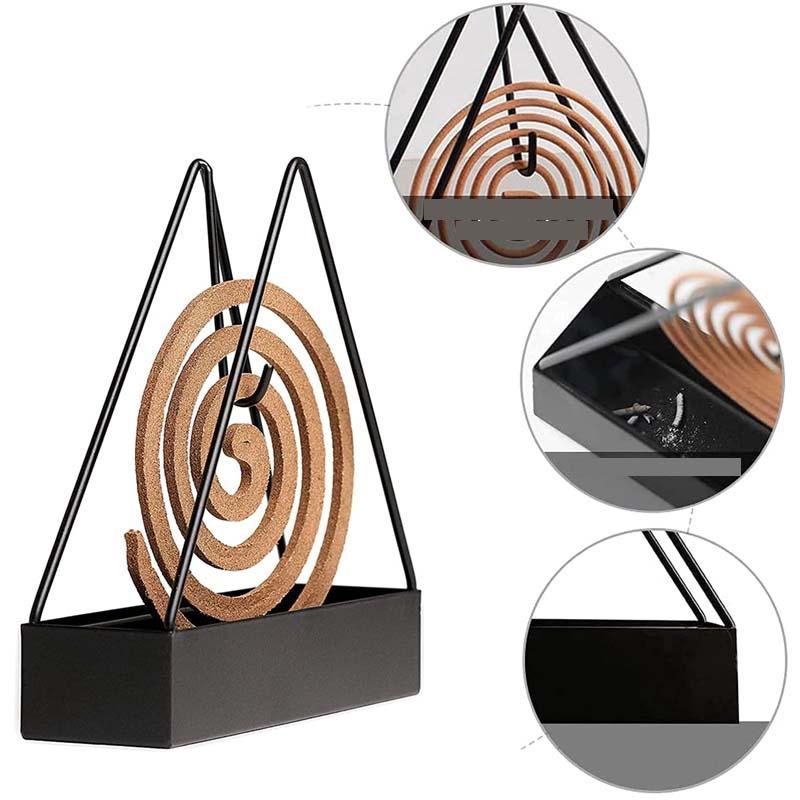 Iron triangular mosquito spool holder