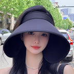 Sun Hat with Hollow Top UV Sun Protection