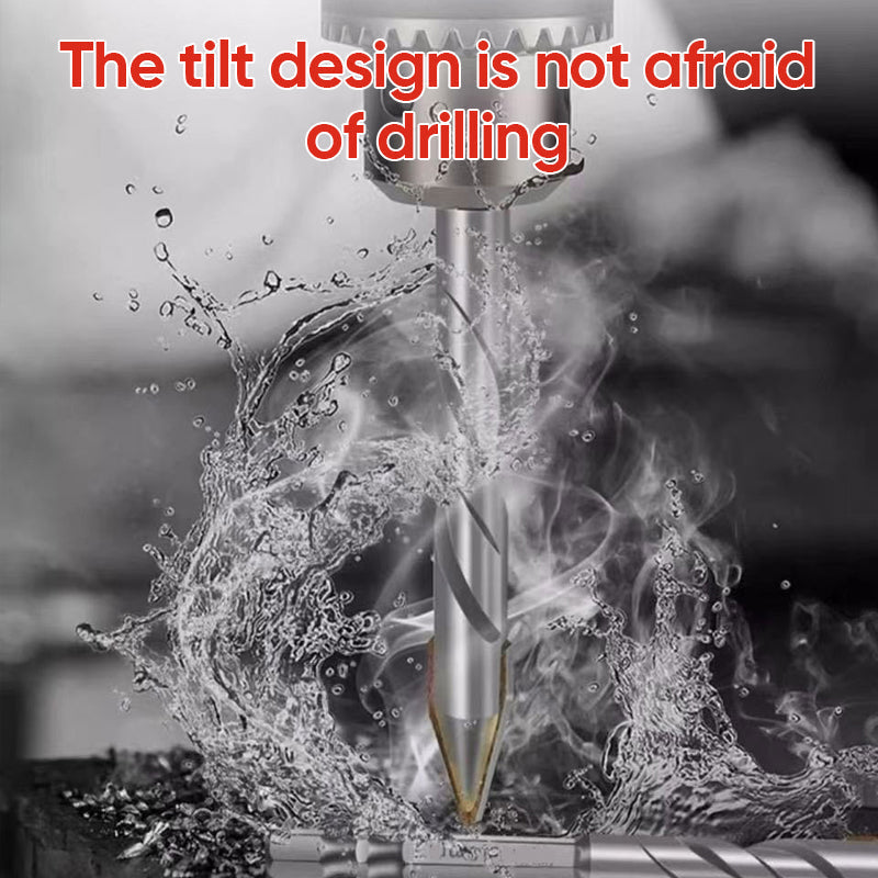 High-strength eccentric twist drill
