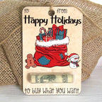 Santa Christmas money holder