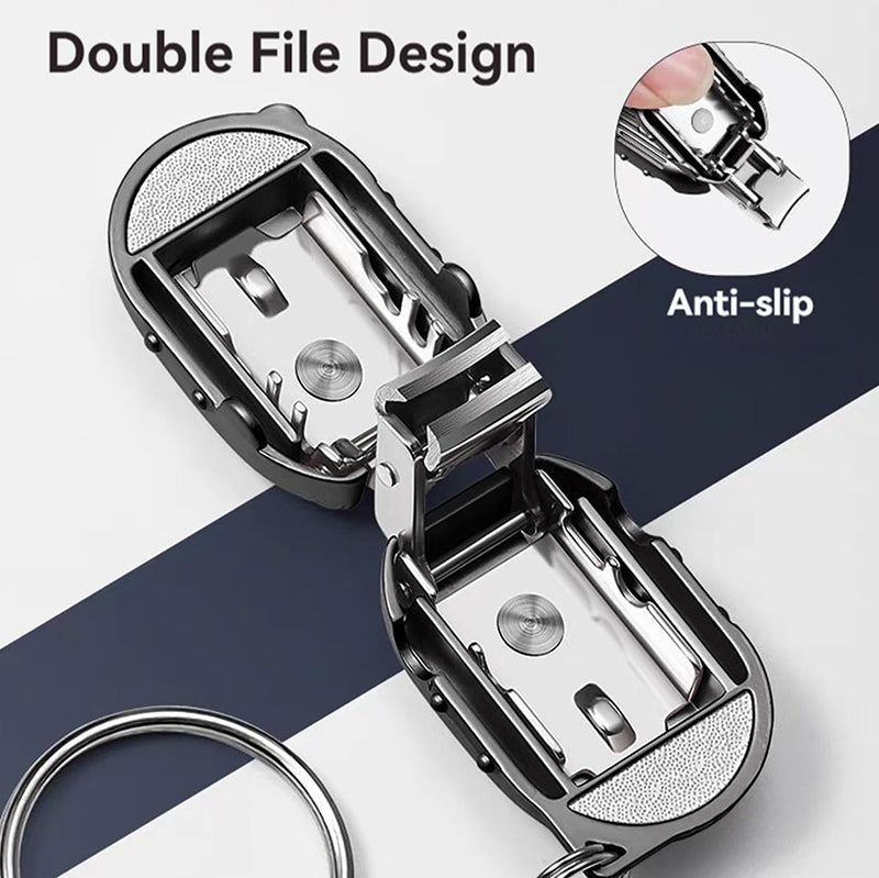 Portable Mini Foldable Nail Clipper Keychain