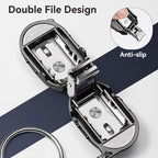 Portable Mini Foldable Nail Clipper Keychain