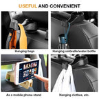 Headrest holder car strap