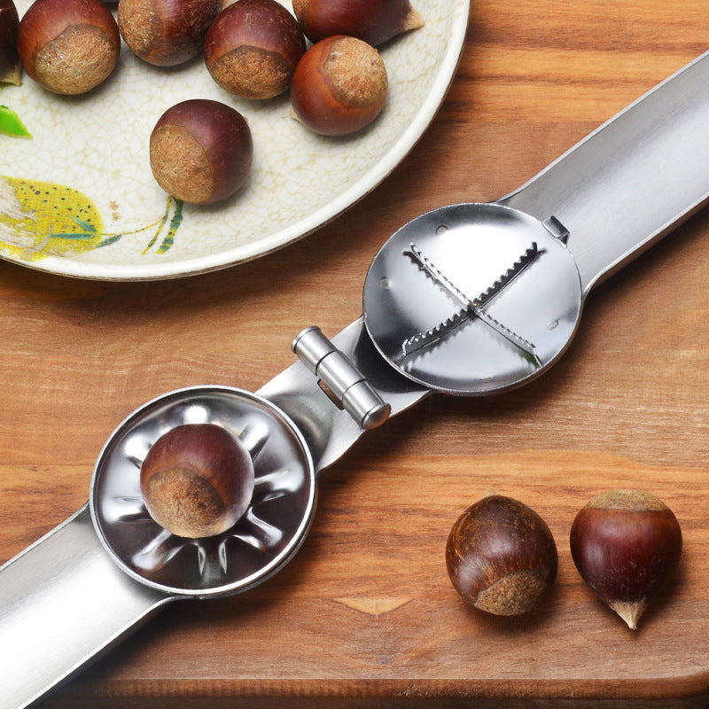 Portable Nutcracker Chestnut Clip