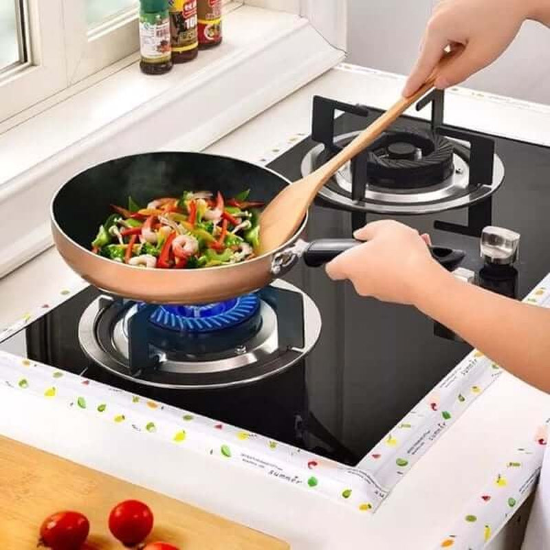 Kitchen oil-resistant seam tape