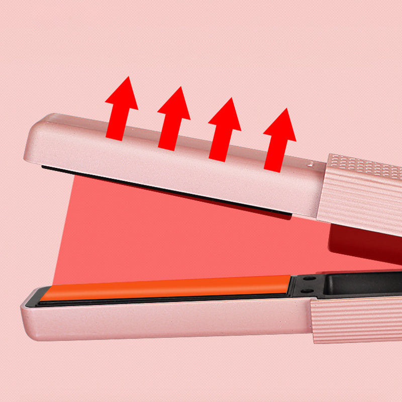 Portable cordless straightener with USB charging