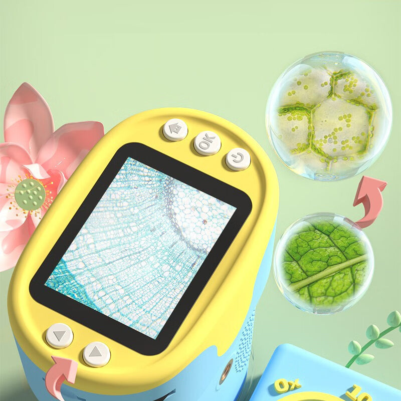 Portable Microscope with Lighting is suitable for home use