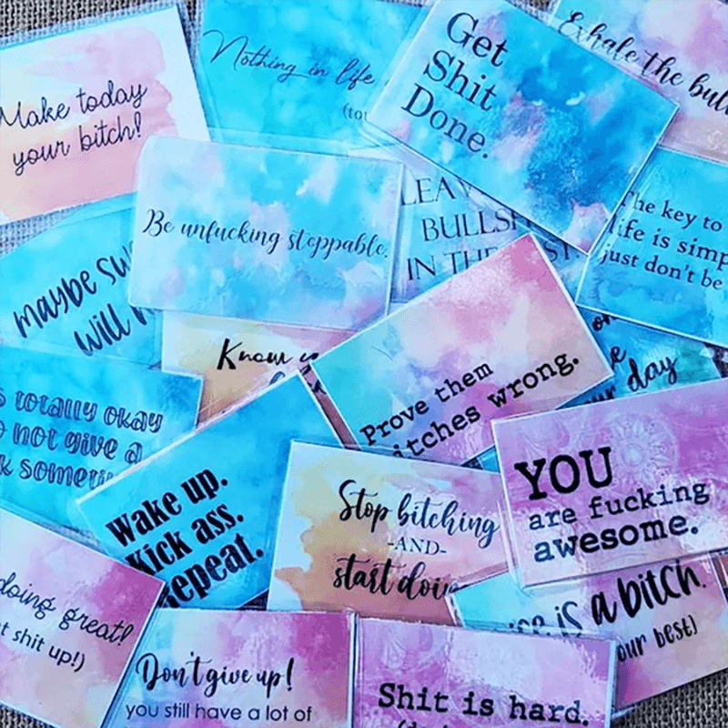 Funny Motivation Card Gift (Set of 20 pieces)