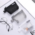 Portable mesh storage bag