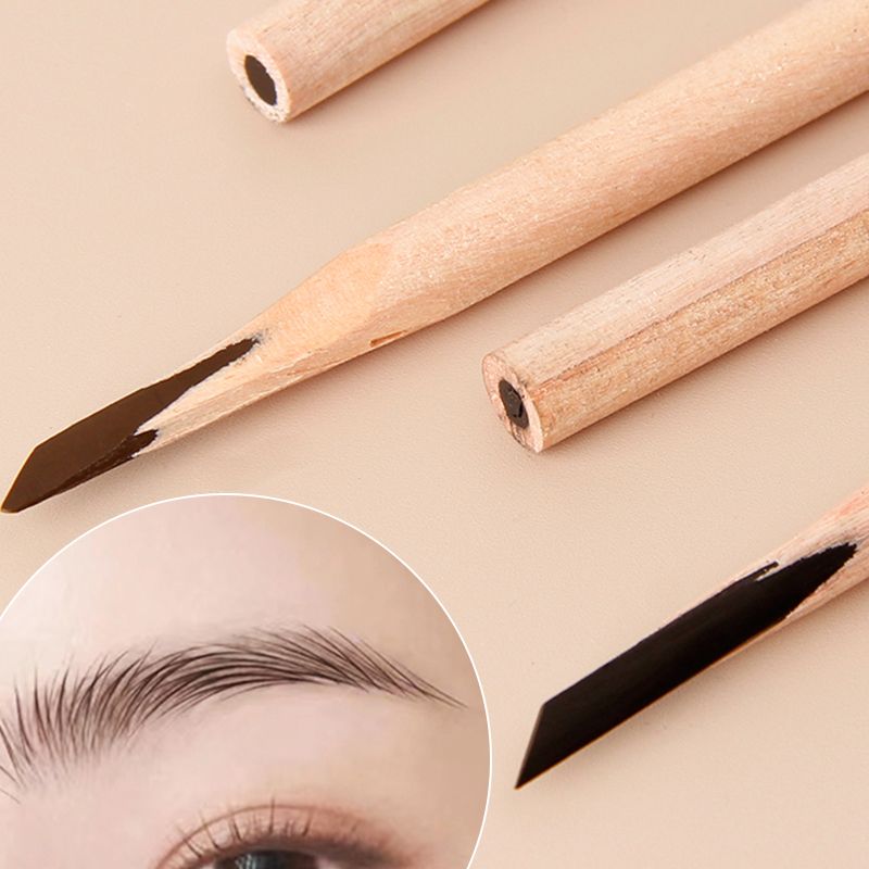 Waterproof Eyebrow Pencil Made of Wood