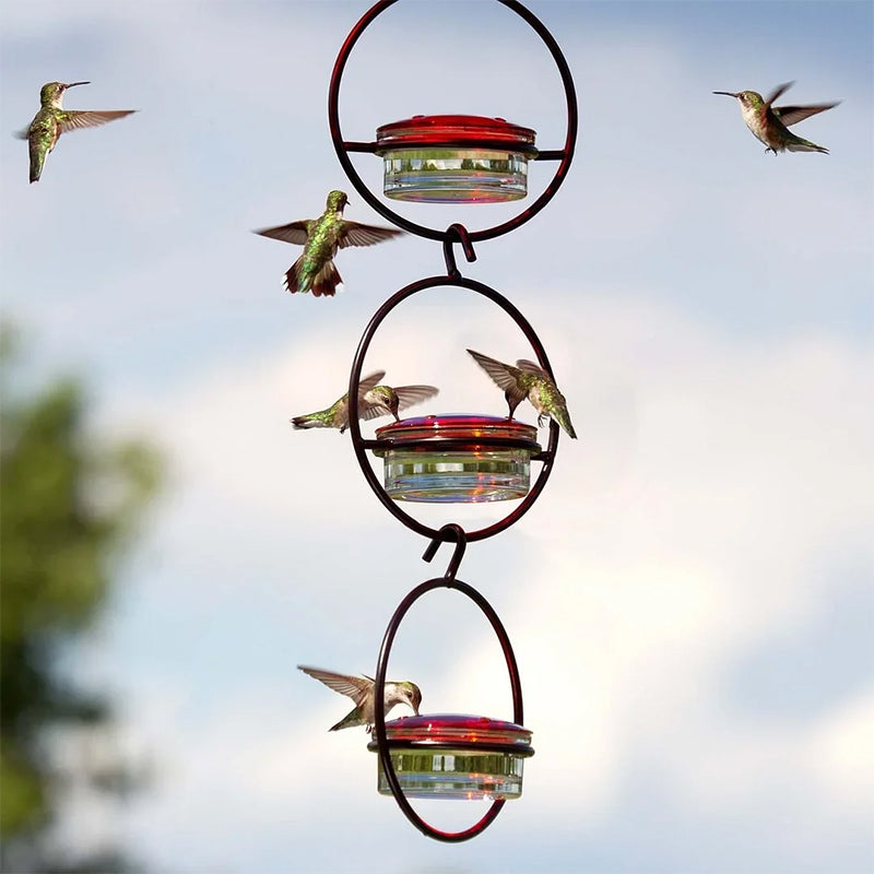 Simple Hummingbird Water Dispenser Made of Metal