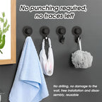 Rotatable suction cup hooks