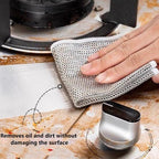 Multifunctional scratch-free wire dishcloth