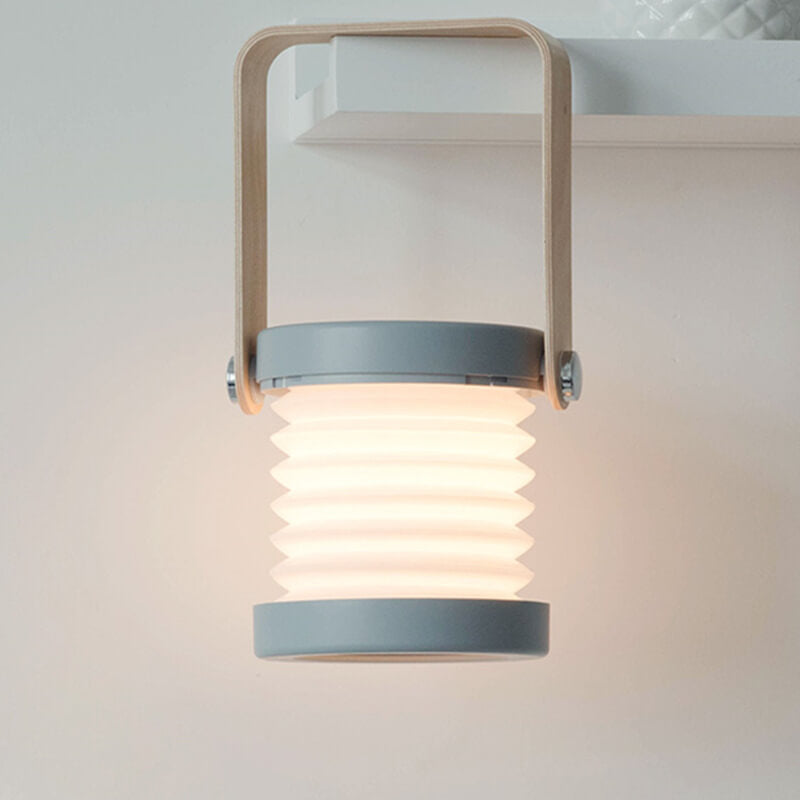 Lantern lamp night light creative foldable portable LED table lamp