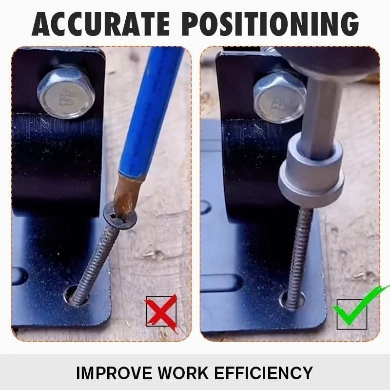Magnetic Positioning Screwdriver Bits (5 pieces)