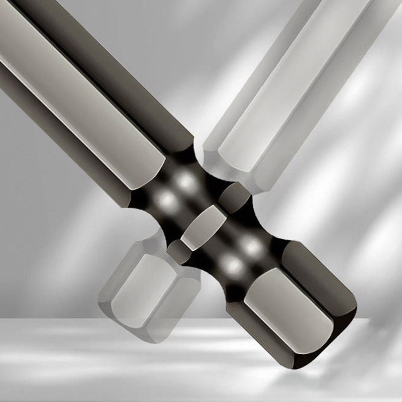 High hardness slate head eccentric drill