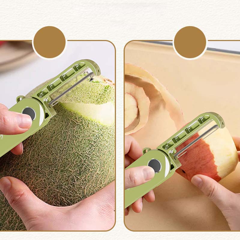 Mini portable folding peeler