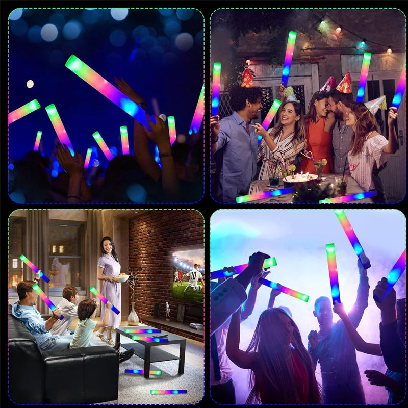 LED Colorful Illuminating Sponge Fluorescent Rod