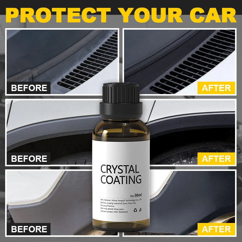 Coating agent for automotive plastics