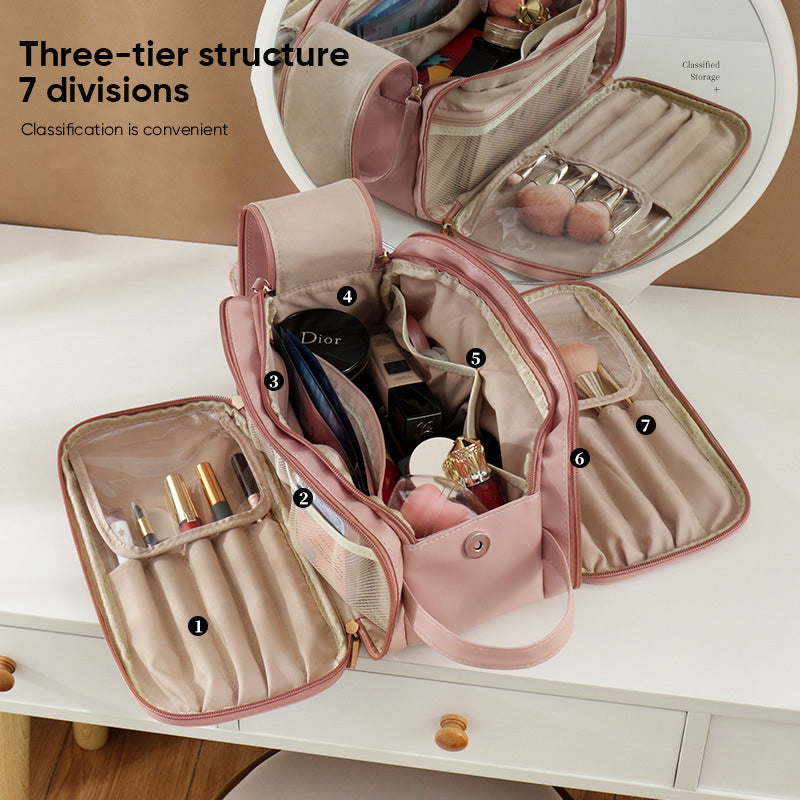 Large Volume Travel Cosmetic Bag