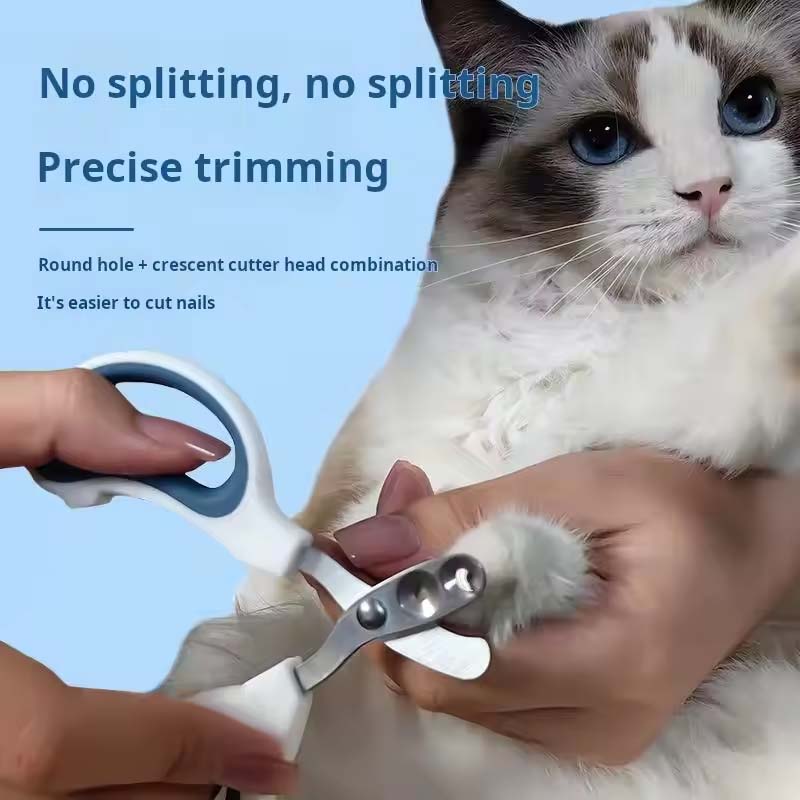 Double hole pet nail clipper