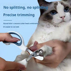 Double hole pet nail clipper