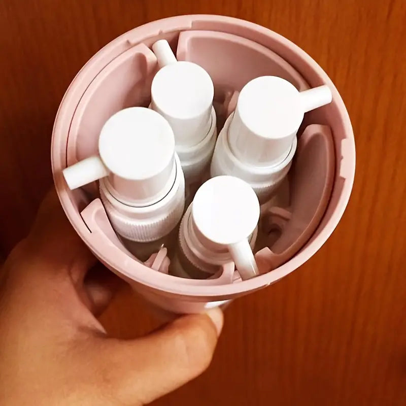 And leak-proof 4-in-1 travel bottles