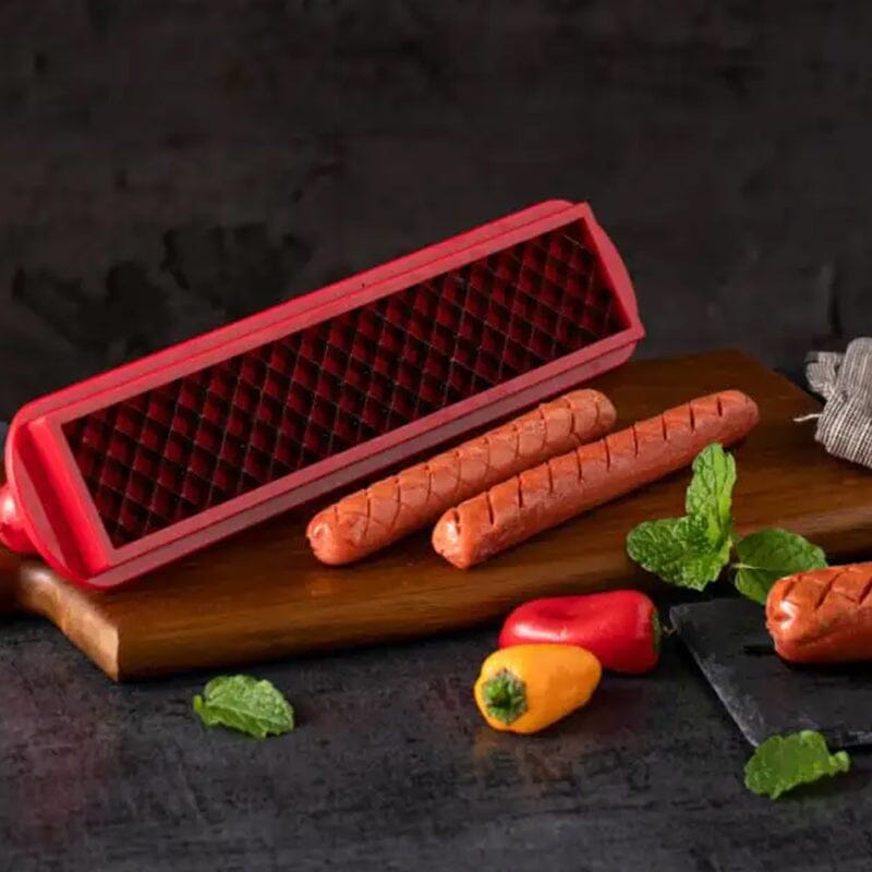 Perfect Criss-Cross Slots Hotdogs Cutter