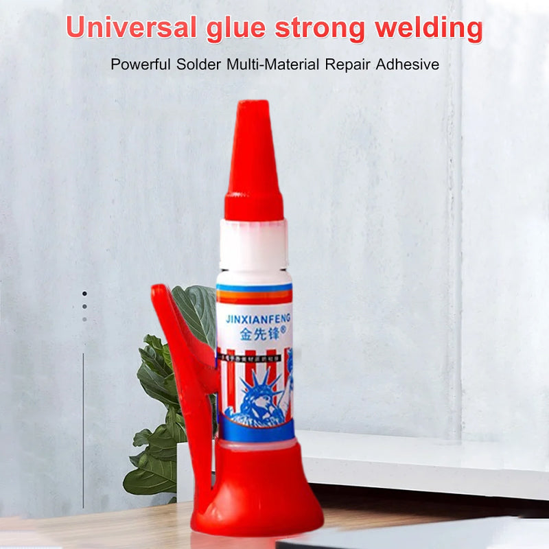 High-performance solder wire multi-material repair adhesive