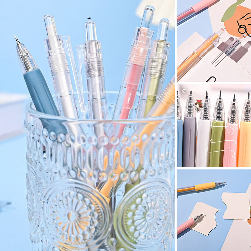 Morandi Cartoon Pattern Student Universal Knife Pen