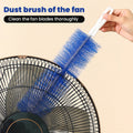 Double-Sided Fan Cleaning Brush with High-Density Bristles