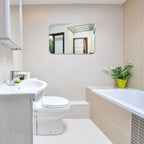 Oval Rectangle Mirror Sticker