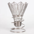 Creative Stainless Steel Badminton Shaped Pen Holder, for Home, Office and Gifts
