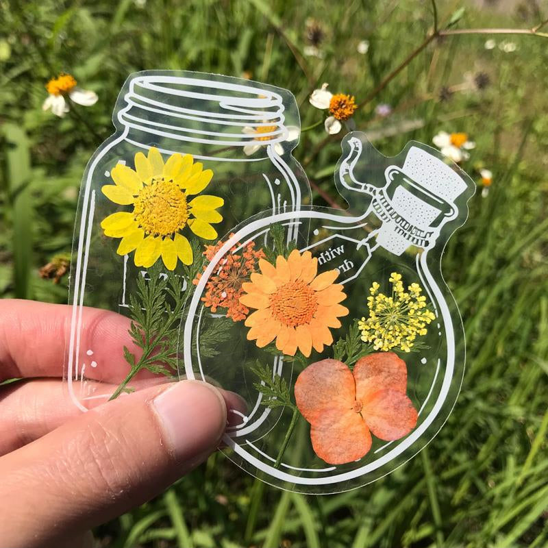 Dried Flower Bookmark Set