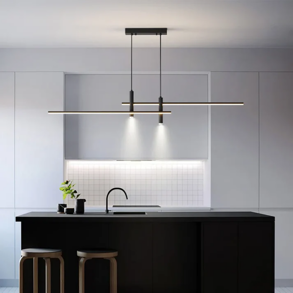 Minimalist Design Pendant Light for Dining Tables in Two Lengths