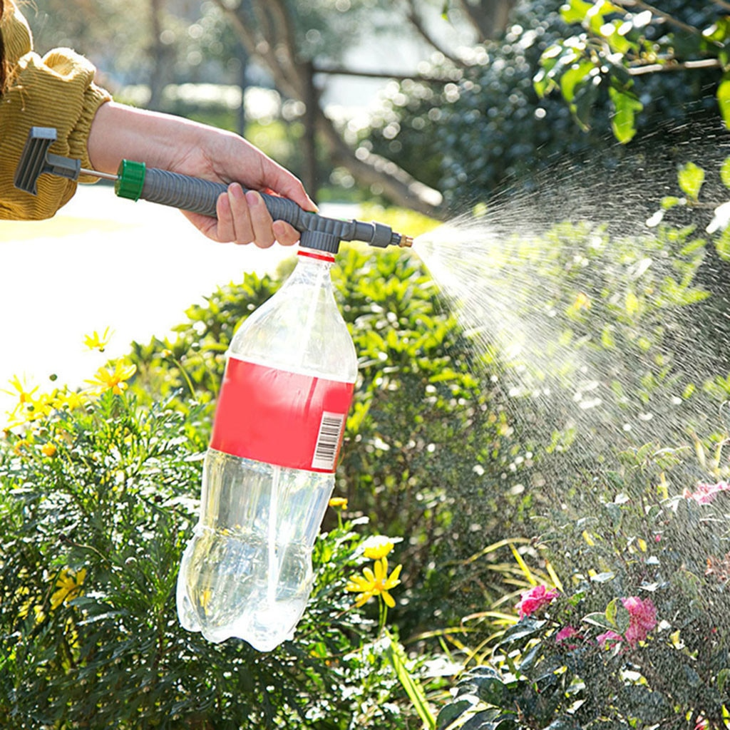 Universal Bottle Garden Sprayer with High Pressure Nozzle – For Plant Watering and Cleaning
