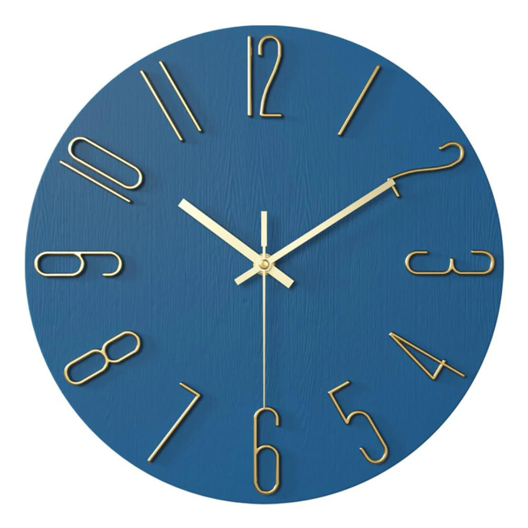 Elegant | Modern wall clock for the living room 30 cm