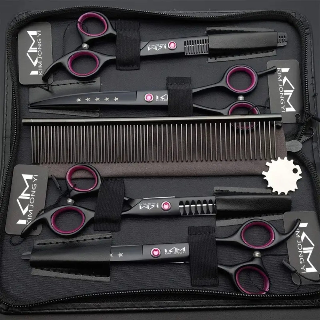 TrimPro Pet Grooming Set – Complete Scissors Set for Precise Coat Care