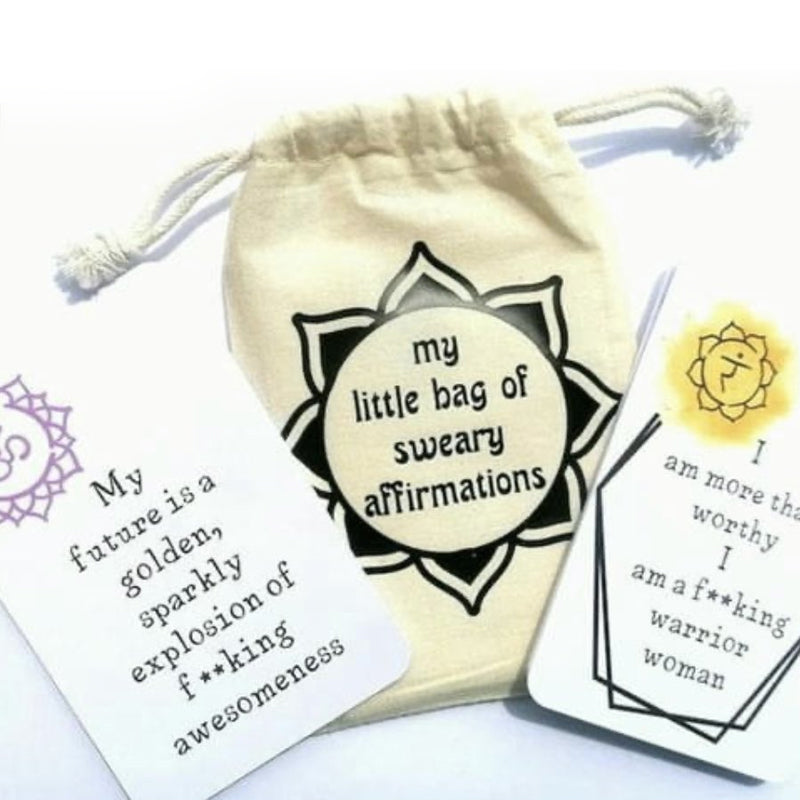 Funny Affirmation Card Gift Made of Coated Paper