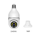 Wireless WiFi Surveillance Camera with Bulb