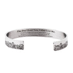 The Diary in which I lost you Memorial Bracelet