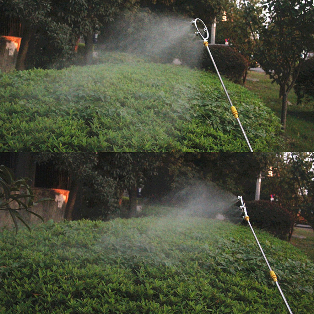 High pressure stainless steel ring multi nozzle – Efficient spray attachment for garden irrigation
